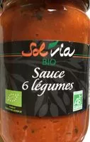 Mängden socker i Sauce 6 légumes