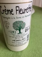 Mängden socker i Crème fleurette