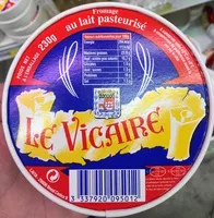 Mängden socker i Fromage au lait pasteurisé
