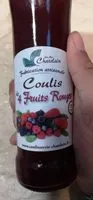 Mängden socker i Coulis de 4 fruits rouges