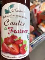 Mängden socker i Coulis de fraises