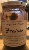Mängden socker i Confiture Extra Fraises