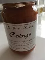 Mängden socker i Confiture coings
