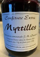 Mängden socker i Confiture Extra Myrtilles