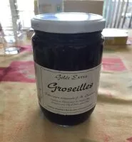 Mängden socker i Gelée extra groseilles