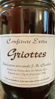 Mängden socker i Confiture extra griottes