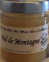 Mängden socker i Miel de Montagne