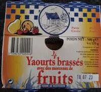 Mängden socker i yaourts brassés