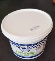 Mängden socker i Faisselle fromage frais moulé