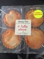 Mängden socker i 4 Tielles Sétoises