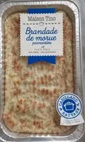 Mängden socker i Brandade de morue parmentiere gratinée