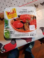 Mängden socker i Midi Gourmand, Tarte legumes grilles