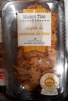 Mängden socker i Râpés de pommes de terres