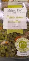 Mängden socker i Petits pois carottes