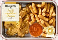 Mängden socker i Poulet croustillant et ses churros