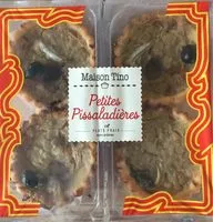 Mängden socker i Petites Pissaladières