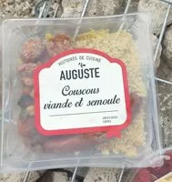 Mängden socker i Couscous viande et semoule