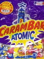 Mängden socker i Carembar atomic