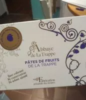 Mängden socker i Pâte de fruits de la trappe