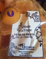 Mängden socker i Pâtes de fruits de la Trappe