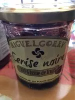 Mängden socker i Confiture de cerise noire