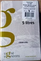 Mängden socker i Rosé Moelleux IGP Comtés Rhodaniens