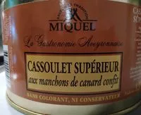Mängden socker i Cassoulet supérieur