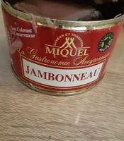 Mängden socker i Miquel, Jambonneau, La Gastronomie Aveyronnaise