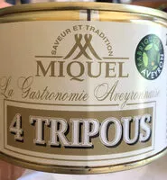 Mängden socker i Tripous aveyronnais Miquel