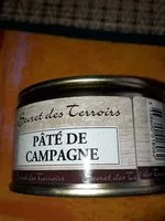 Mängden socker i Pâté de Campagne