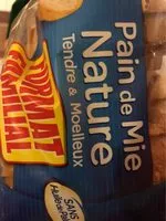 Mängden socker i Pain de Mie Nature