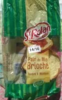 Mängden socker i Pain de mie brioché