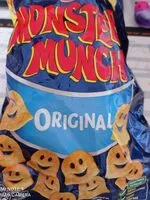 Mängden socker i Monster Munch Original