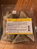 Mängden socker i Samoussa boeuf