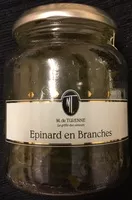 Mängden socker i Epinard en Branches