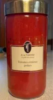 Mängden socker i Tomates entières pelées