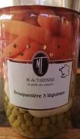 Mängden socker i Bouquetière 3 légumes