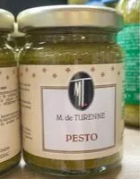 Mängden socker i Pesto M. de TURENNE