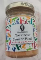 Mängden socker i Toastinelle Saumon Fumé
