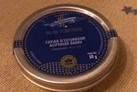 Mängden socker i Caviars d’esturgeon