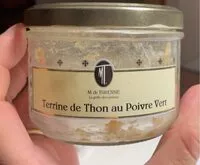 Mängden socker i Terrine de Thon au Poivre Vert
