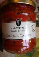 Mängden socker i Tomatencoulis 21CL