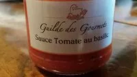 Mängden socker i Sauce tomate au basilic 195 g