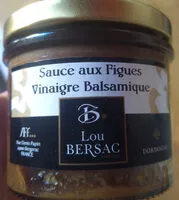 Mängden socker i Sauce aux Figues Vinaigre Balsamique