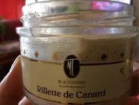 Mängden socker i Rillette de canard