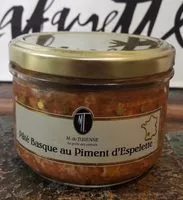 Mängden socker i Pate Basque au Piment d Espelette