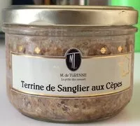 Mängden socker i Terrine de sanglier aux cèpes