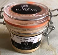 Mängden socker i Foie gras entier de canard