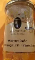 Mängden socker i Marmelade d'orange en tranches