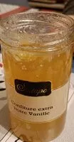 Mängden socker i Confiture extra poire vanille